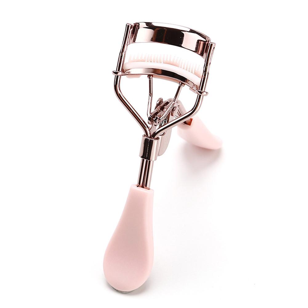 Power Tools Pink - Piegaciglia professionale rosa con pettine per