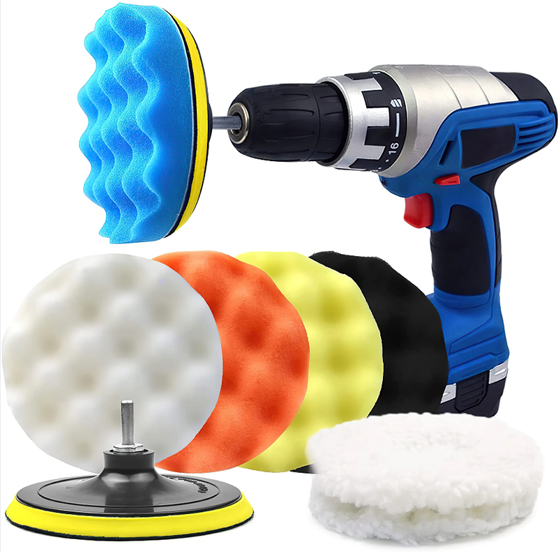 Power Tools List - Set di 8 dischi lucidanti in