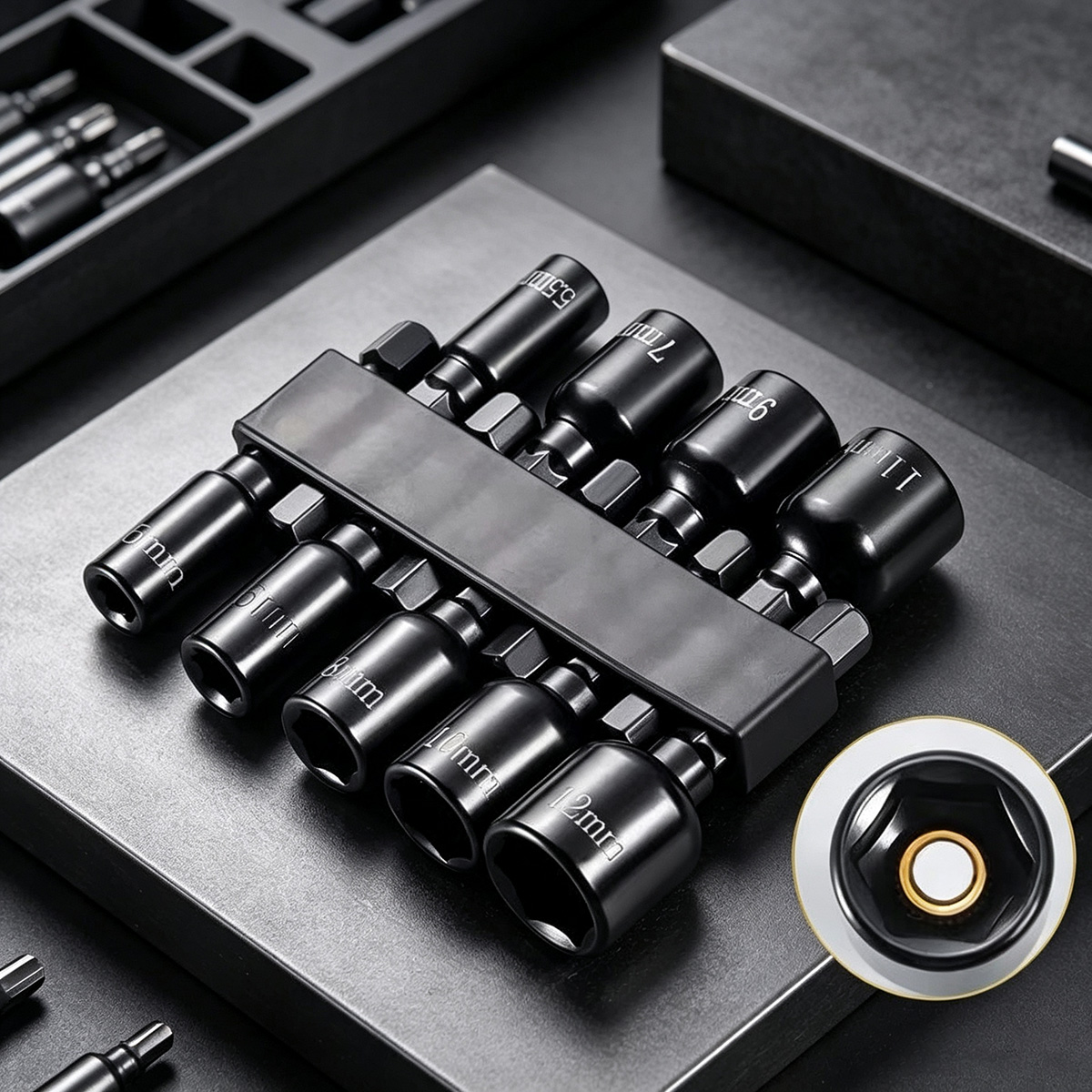 Power Tools List - Set di Punte Magnetiche Esagonali per