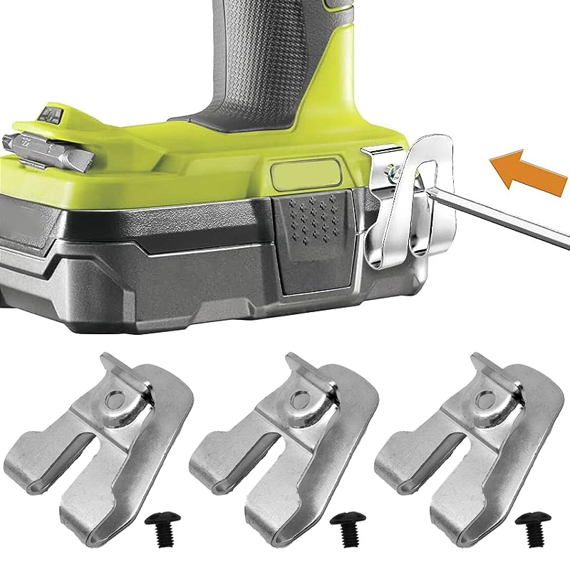 Power Tools Ryobi - Clip per cintura con viti (1/2/3