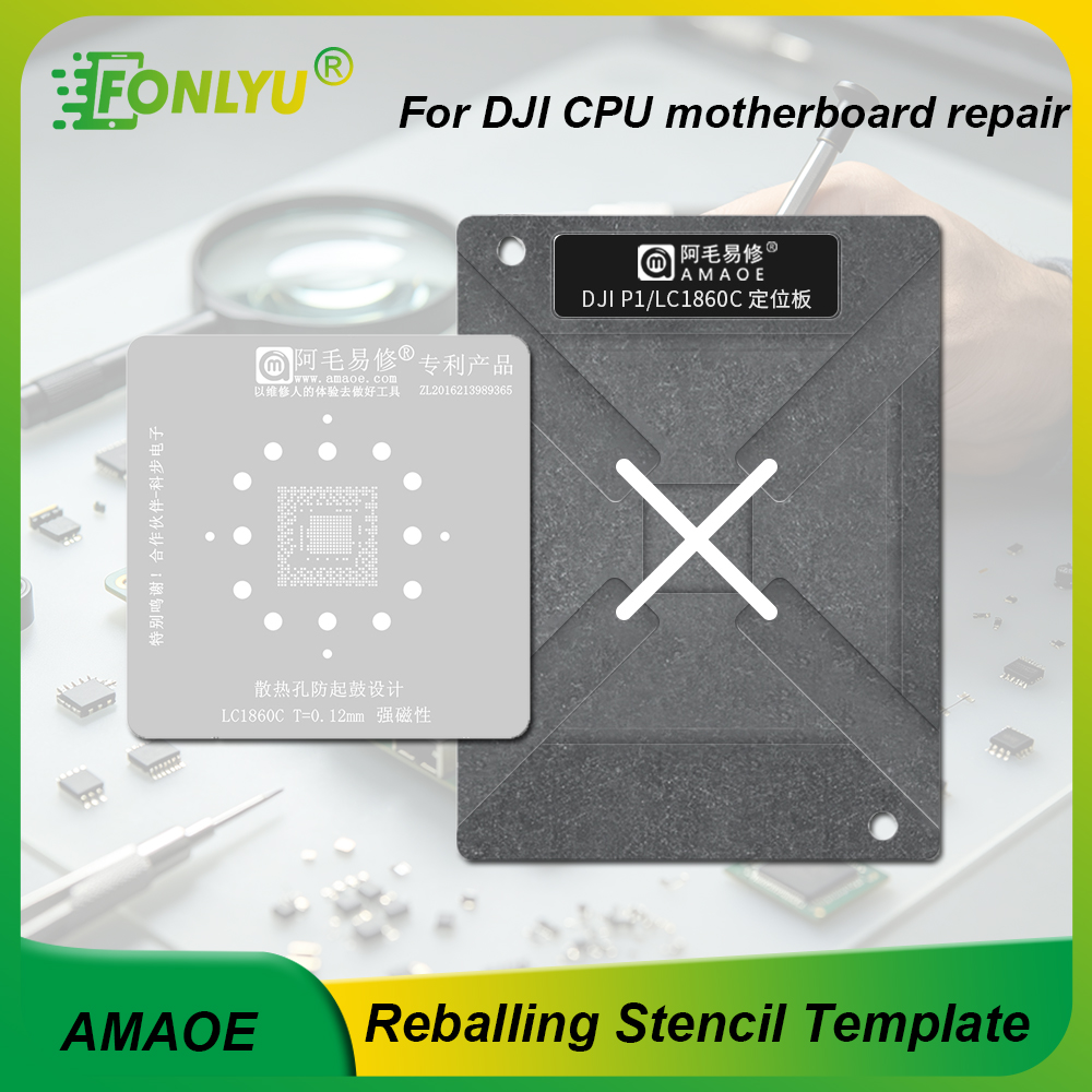 Power Tools Station - Stazione Stencil per Reballing CPU AMAOE