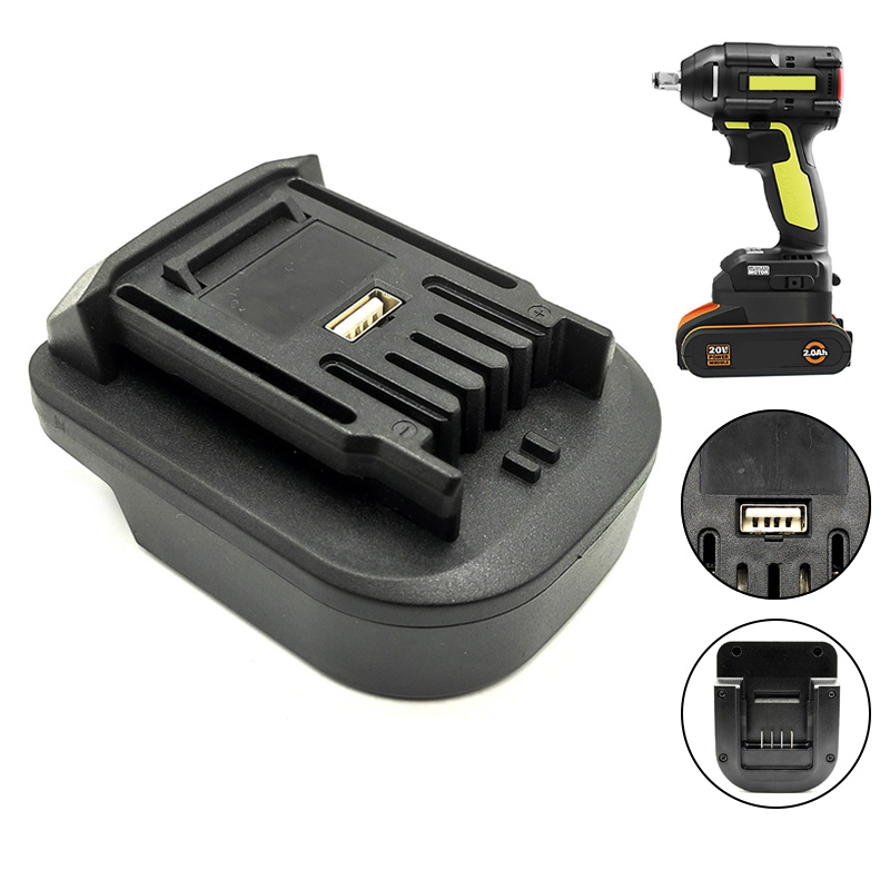 Power Tools That Are Green - Convertitore adattatore batteria per Worx 4Pin