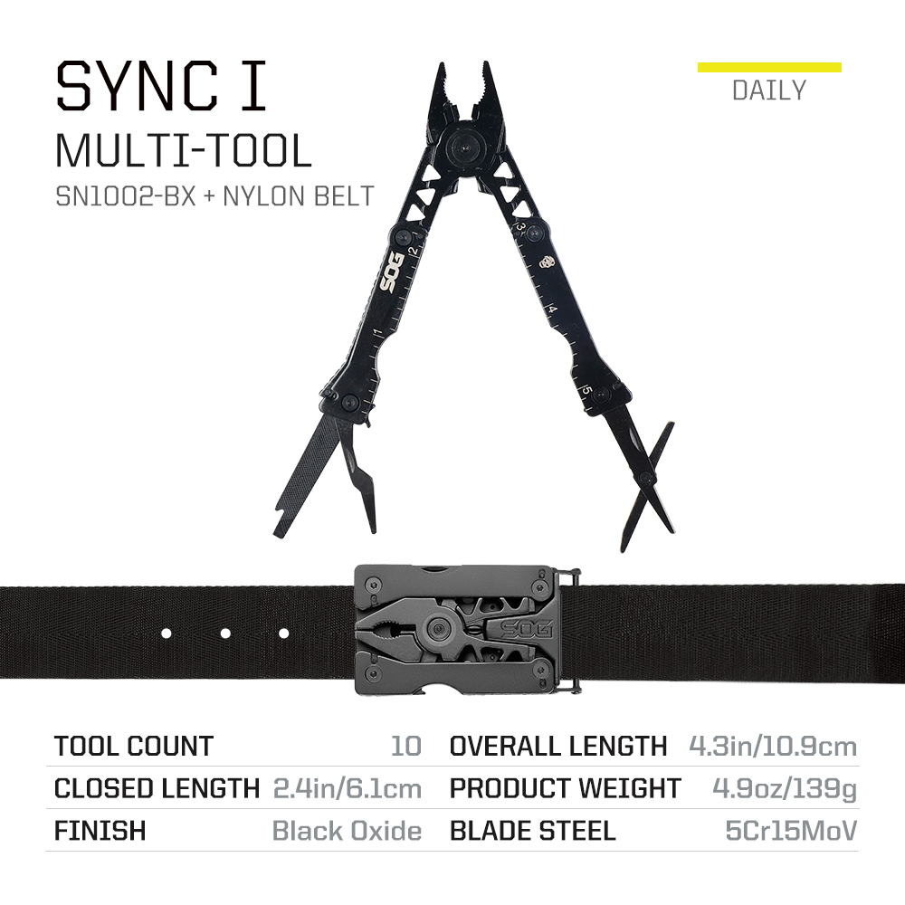 SOG Sync I Traveller EDC Multi - Power Tools America recensione e prezzo