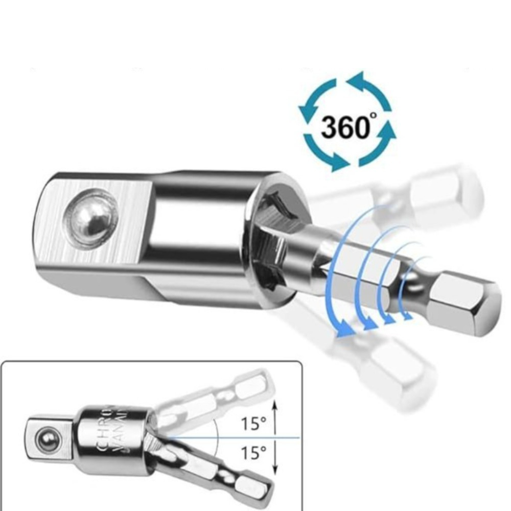 360 °   Set di Adattatori per  - Power Tools List recensione e prezzo