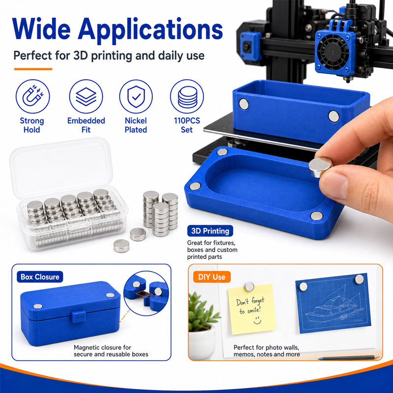 Set di 120 Magneti per Stampa  - Power Tools List recensione e prezzo