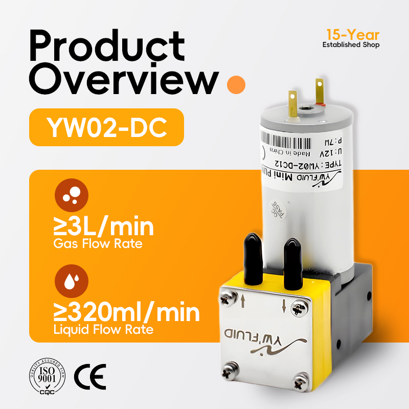 Pompa a Diaframma YW02 A-DC a  - Air Compressor Mini recensione e prezzo