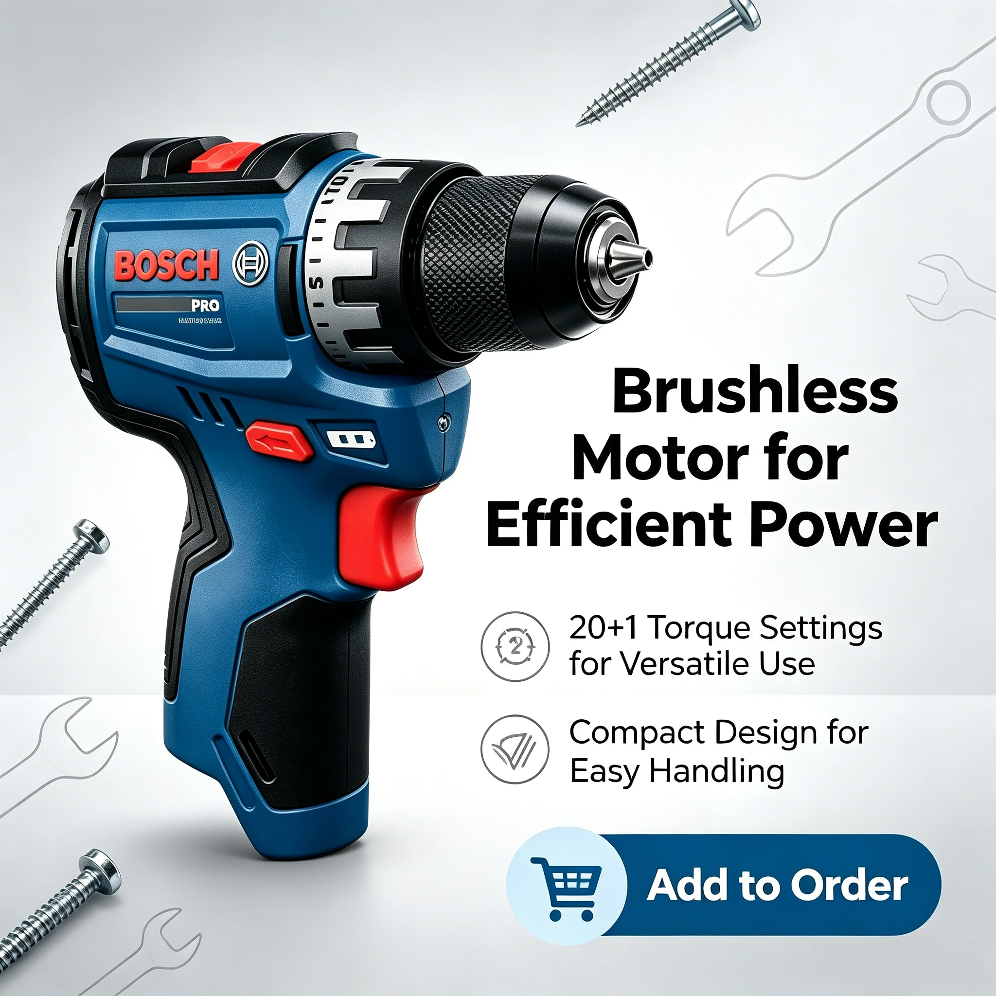 Trapano a Batteria Bosch Profe - Power Tools Drill recensione e prezzo