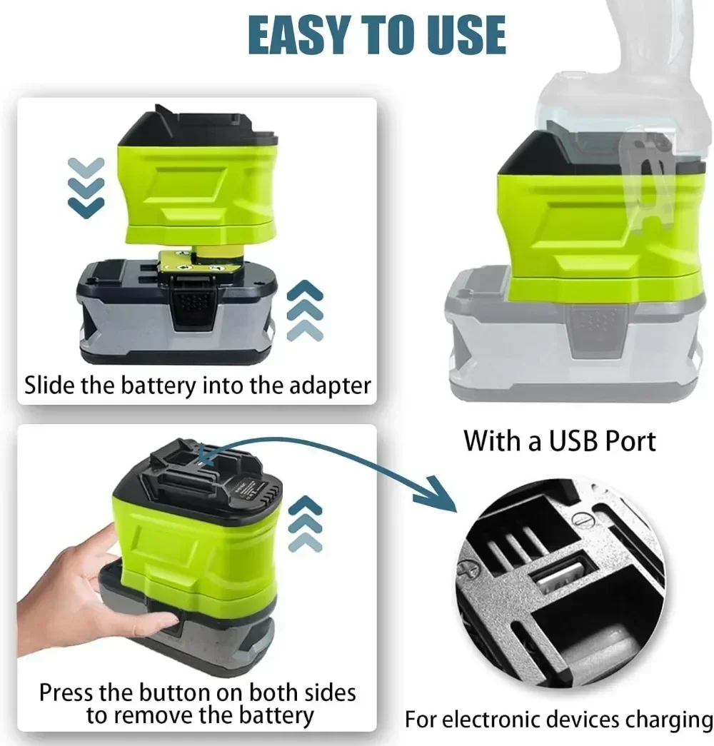 Convertitore adattatore batter - Power Tools Ryobi recensione e prezzo