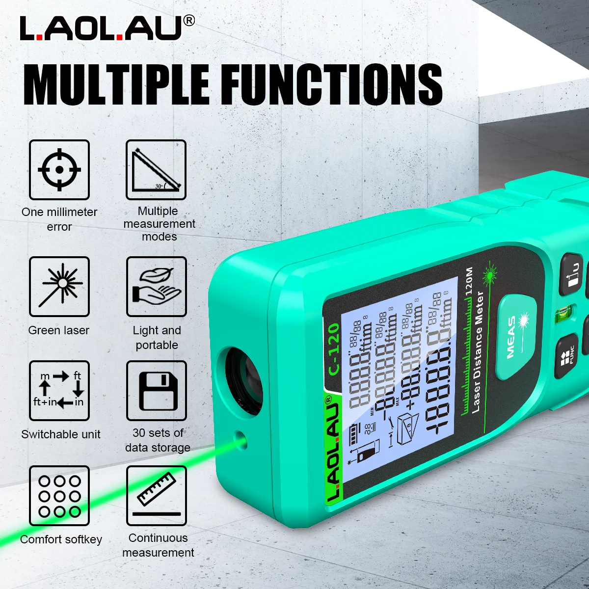 Telemetro laser digitale LAOLA - Power Tools That Are Green recensione e prezzo