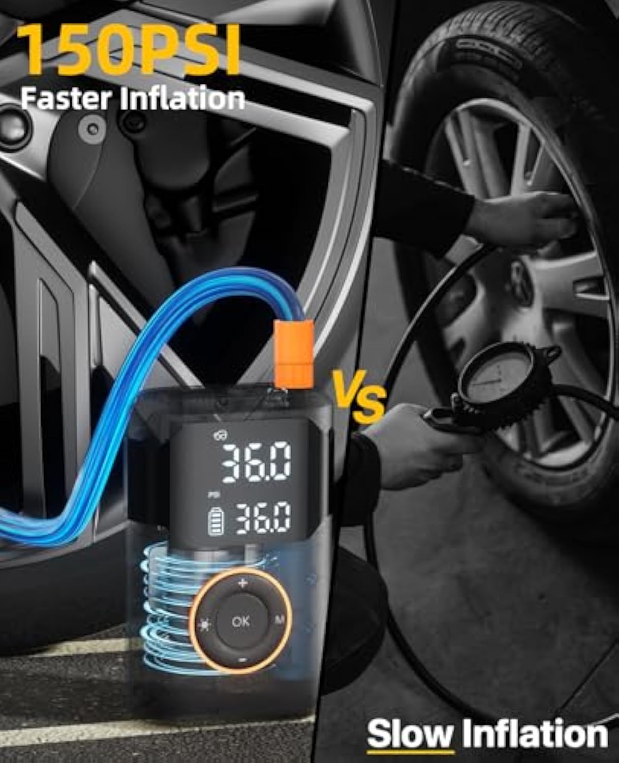 Gonfiatori per pneumatici con  - Air Compressor Mini recensione e prezzo