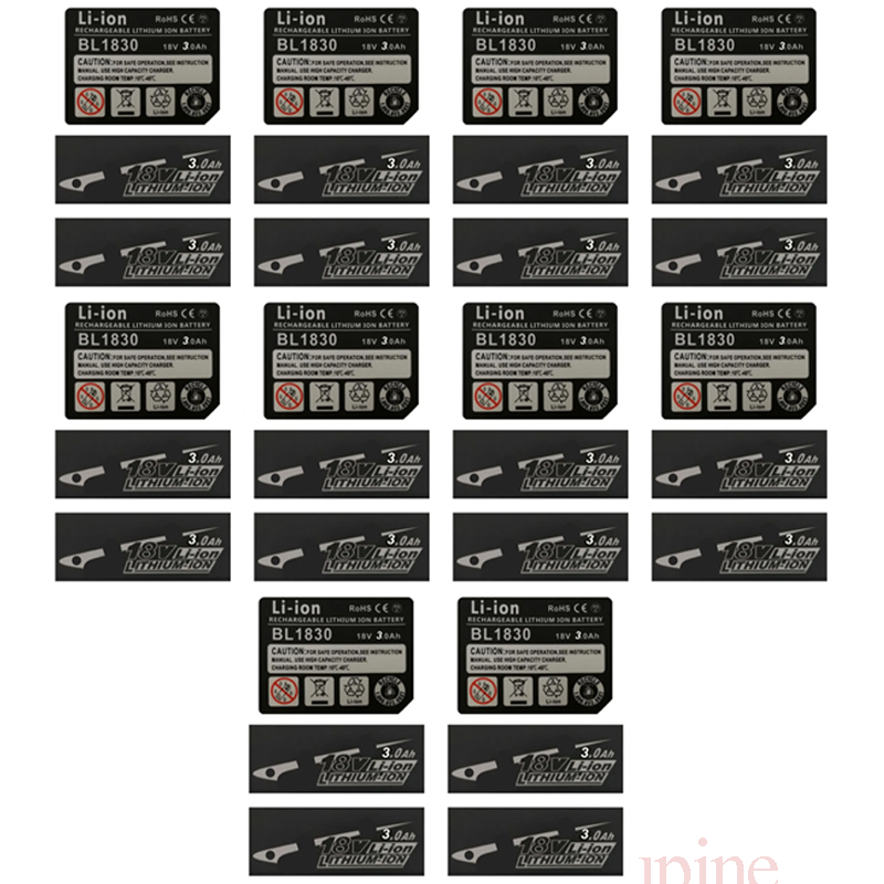 10 Set di Etichette Adesive BL - Power Tools Jack Hammer recensione e prezzo