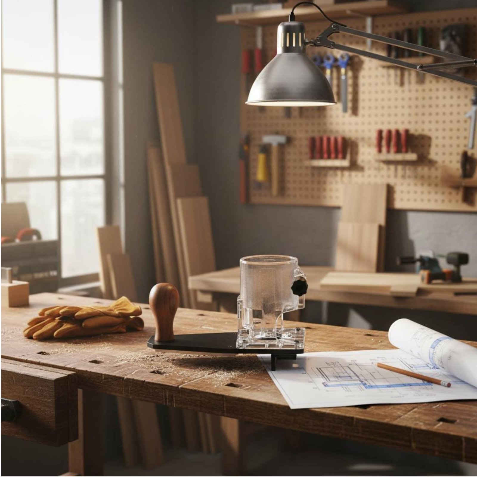 Base per rifilatura dei bordi, - Power Tools Router recensione e prezzo