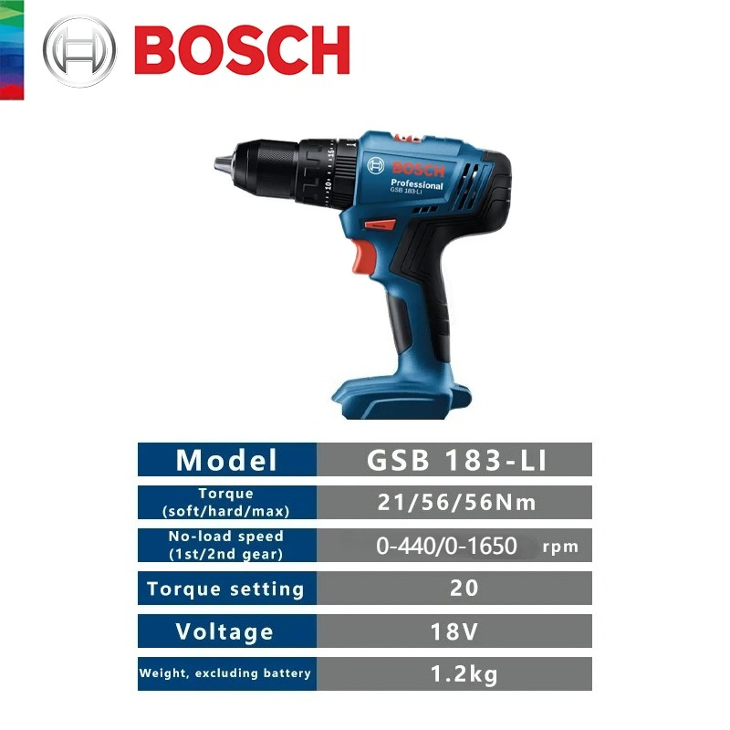 Trapano Elettrico Bosch GSB183 - Power Tools Wood recensione e prezzo