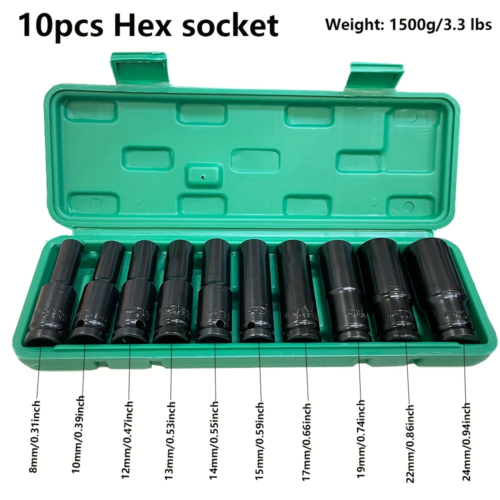 10 pz 1/2 Pollice 8-24mm Presa - Power Tools List recensione e prezzo