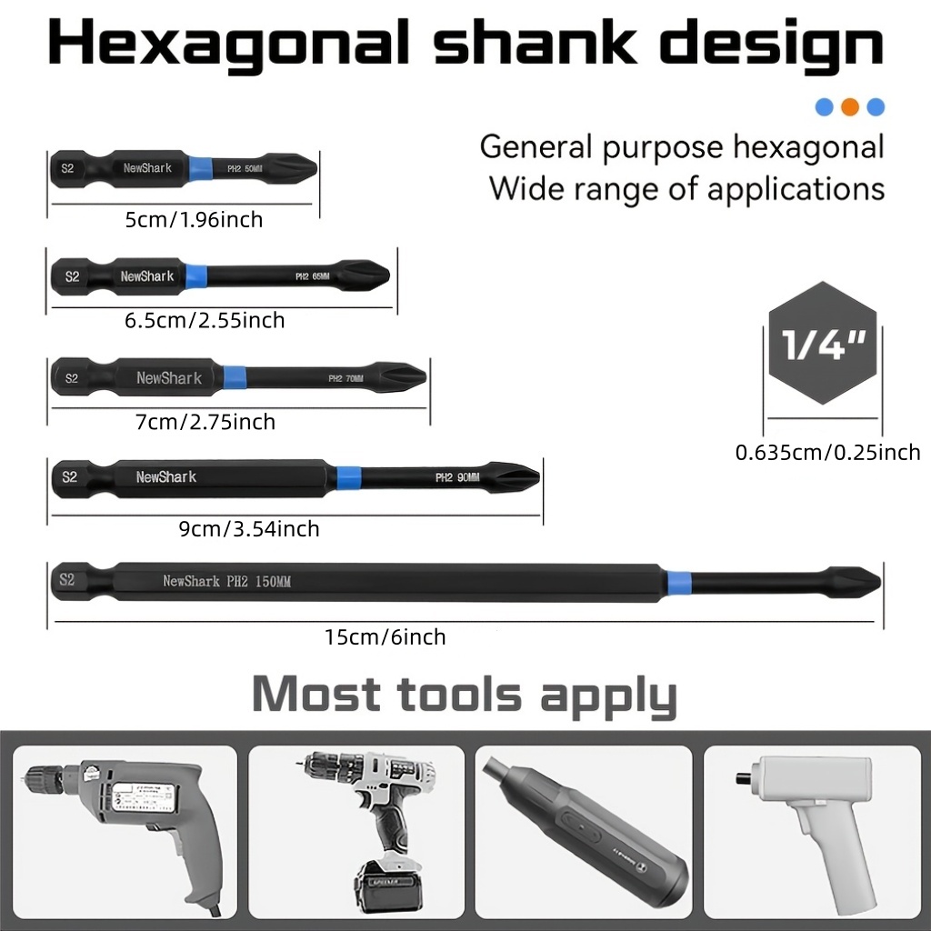Set di 5 Punte Magnetiche Phil - Power Tools List recensione e prezzo